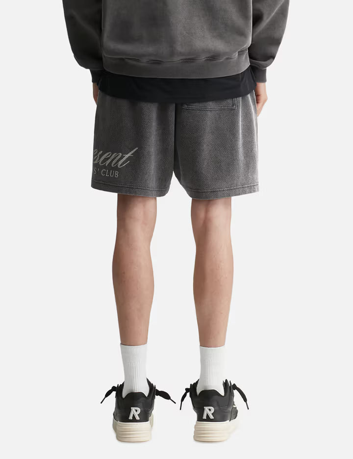 Represent Owners Club Script Mesh Shorts