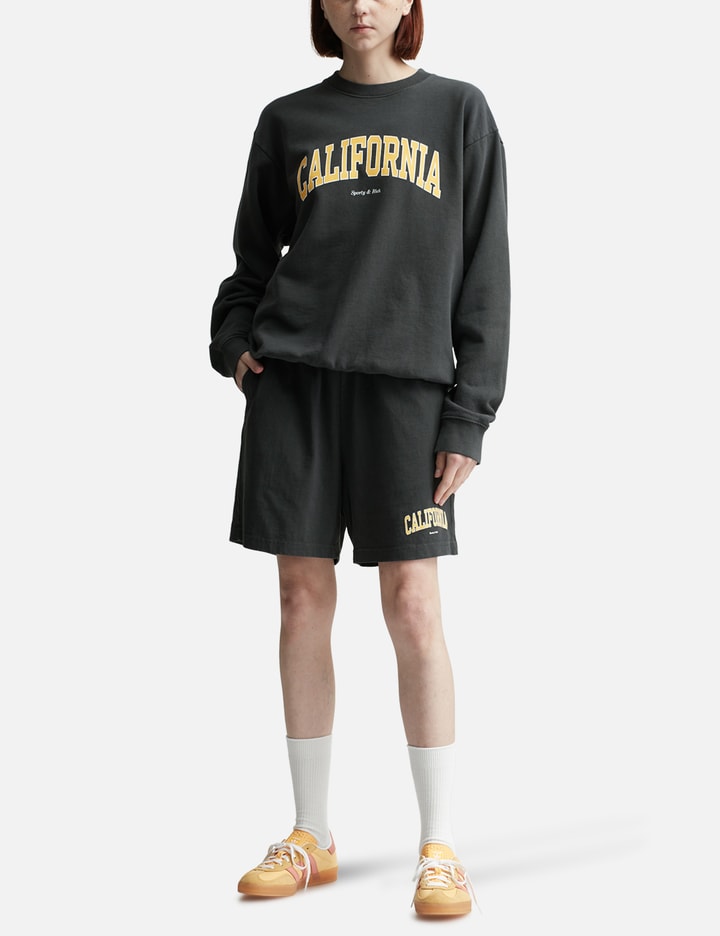 California Gym Shorts Faded Black/Gold