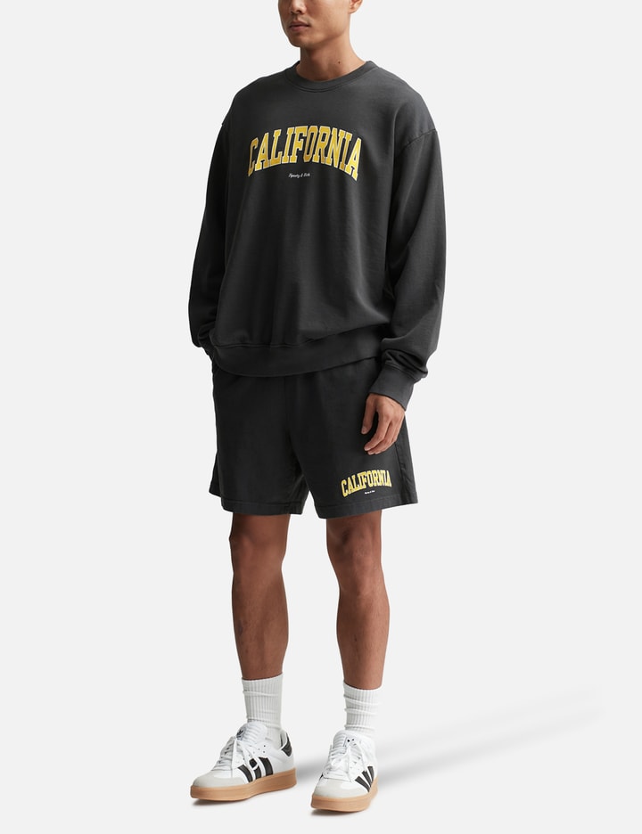 California Gym Shorts Faded Black/Gold