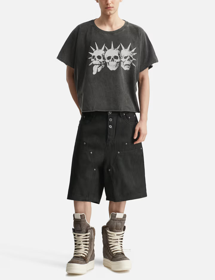 "Rexel" Waxed Double Knee Work Jorts
