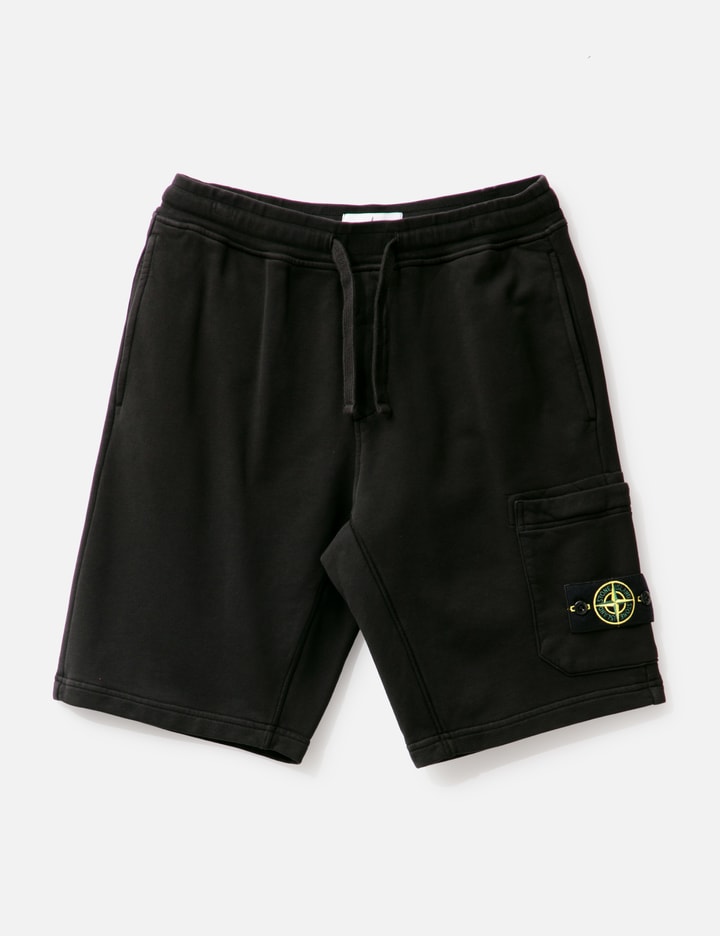 REGULAR FIT FLEECE BERMUDA SHORTS