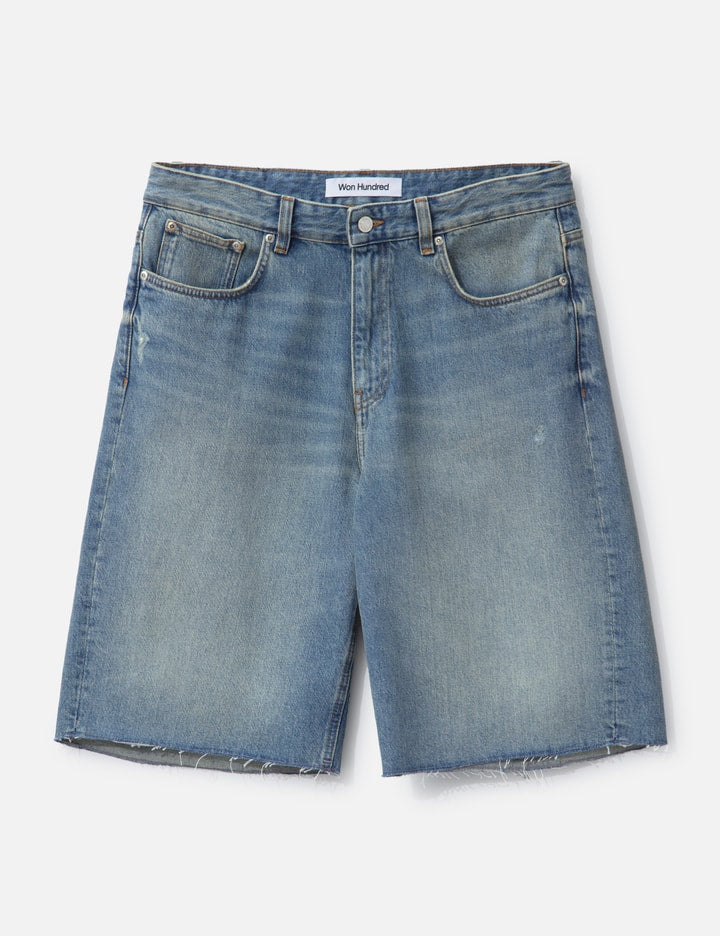 Kayce 80s Light Blue Shorts