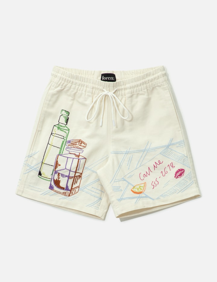 Lorenzo’s Hand Embroidered Shorts