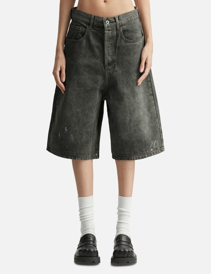 Vintage Black Baggy Shorts