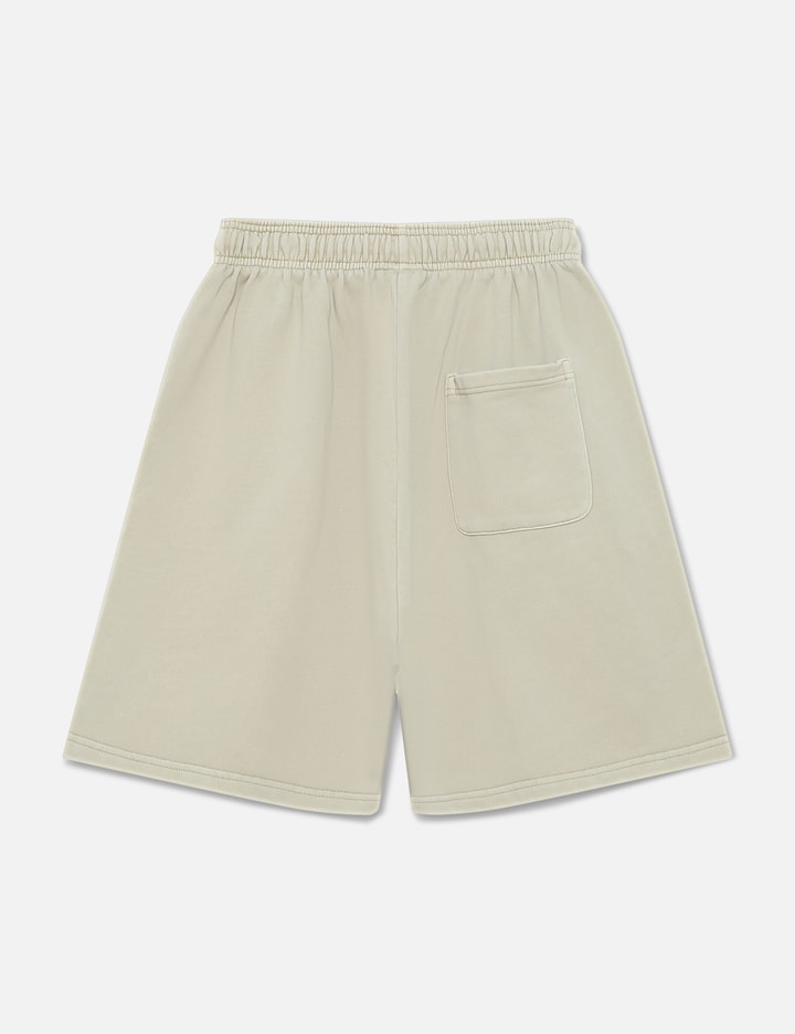 "Logo Embroidery Off-white" Shorts