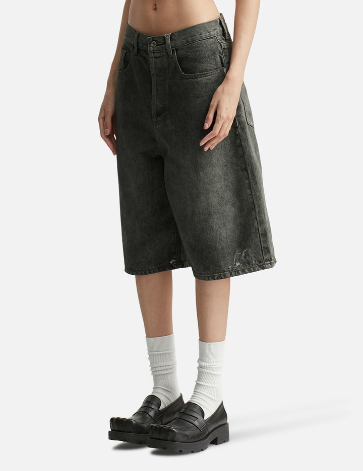 Vintage Black Baggy Shorts