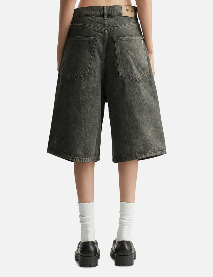 Vintage Black Baggy Shorts