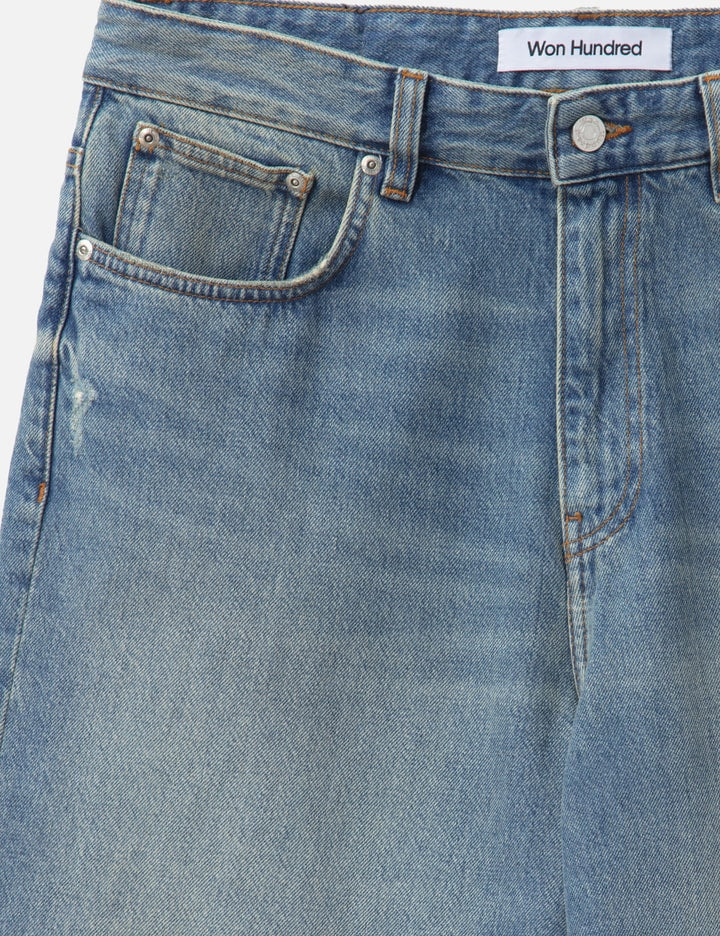 Kayce 80s Light Blue Shorts