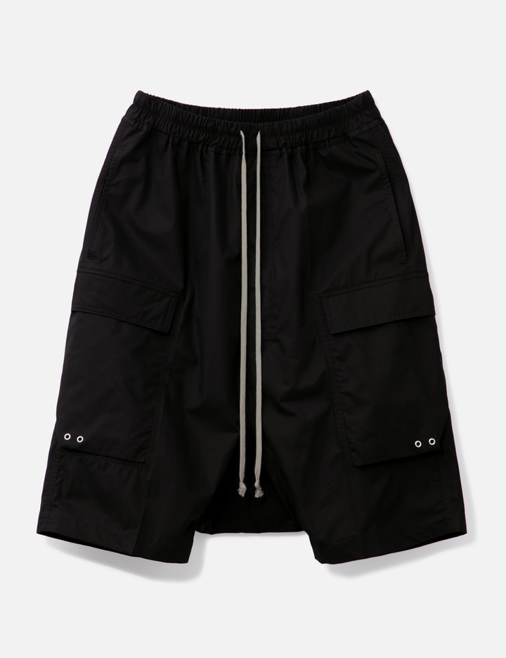 Pod Cotton-Blend Poplin Drawstring Cargo Shorts