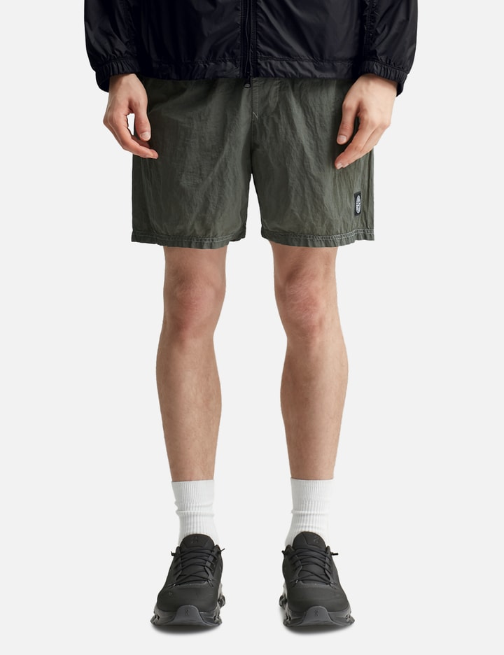 Nylon Metal In Econyl® Swim Shorts