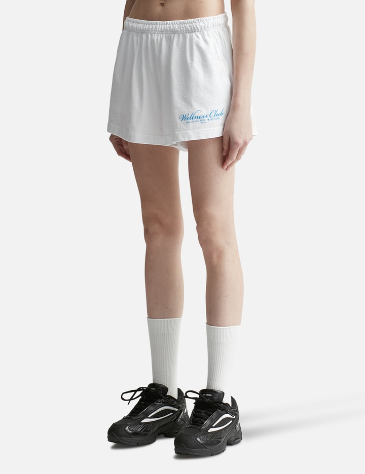 1800 Health Disco Shorts White/Ocean