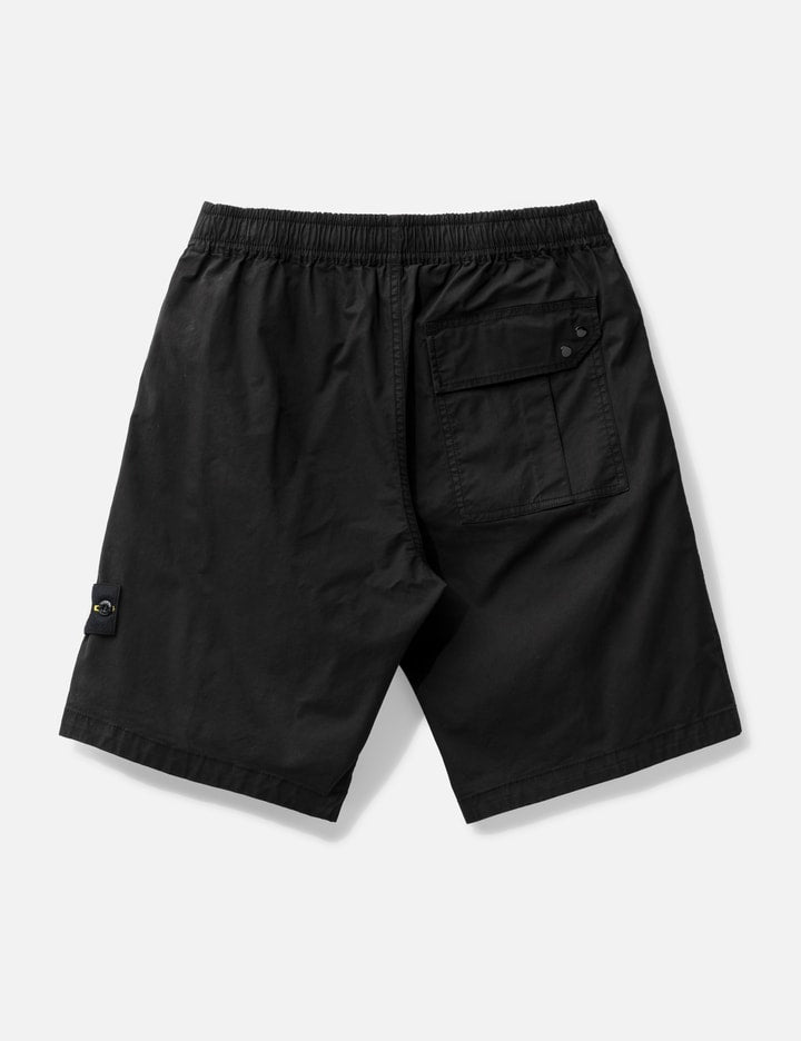 Supima® Cotton Twill Stretch-TC Cargo Bermuda Shorts