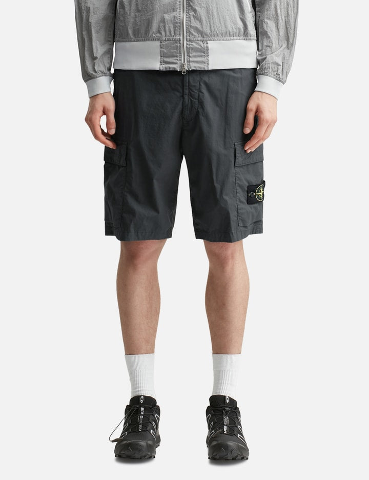 Stretch Cotton Tela Bermuda Shorts