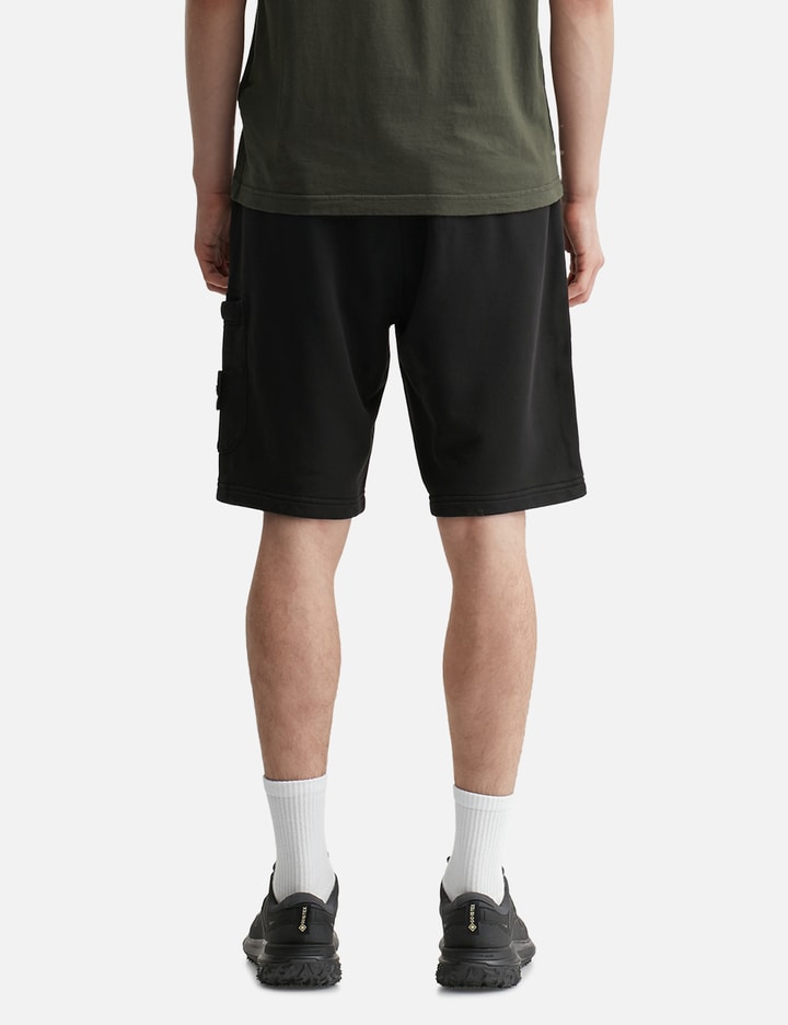 6200012 Organic Cotton Fleece Cargo Bermuda Shorts