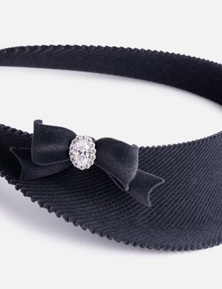 SHUSHU/TONG × YVMIN Flocked Hat Hair Band