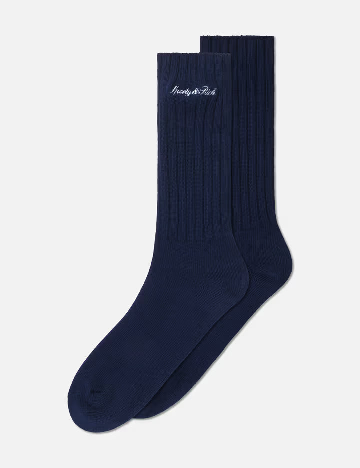 Signature Logo Rib Socks