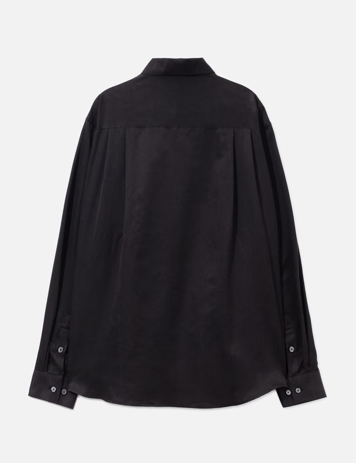 Silk Blend Cotton Essential Shirt