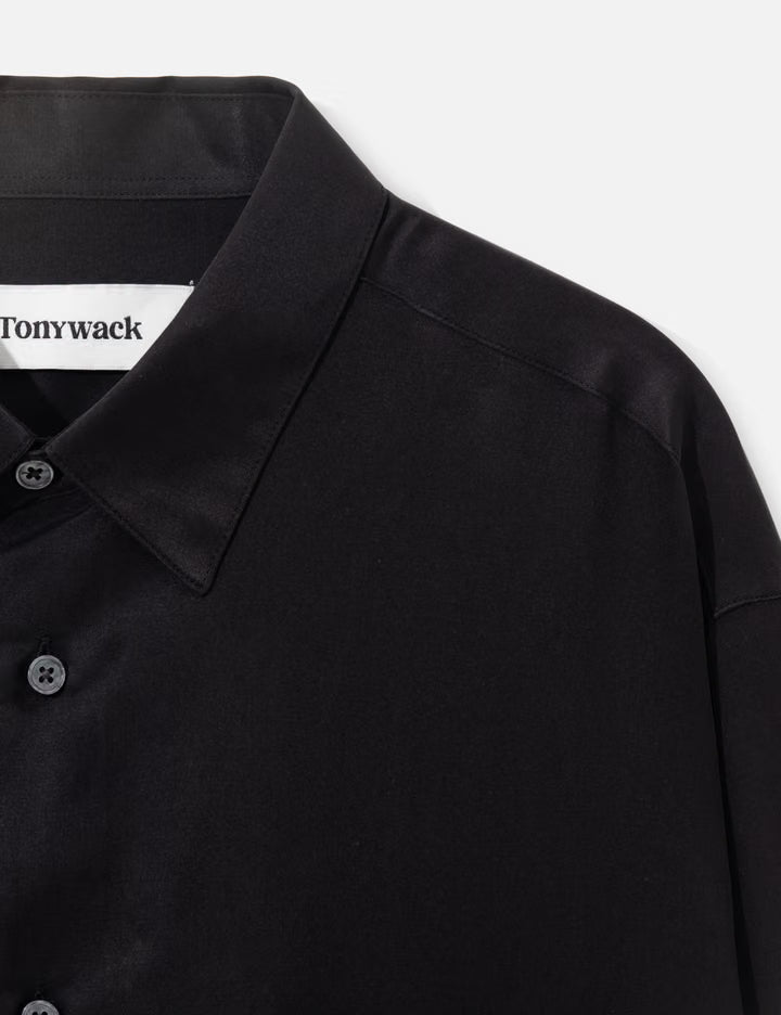 Silk Blend Cotton Essential Shirt