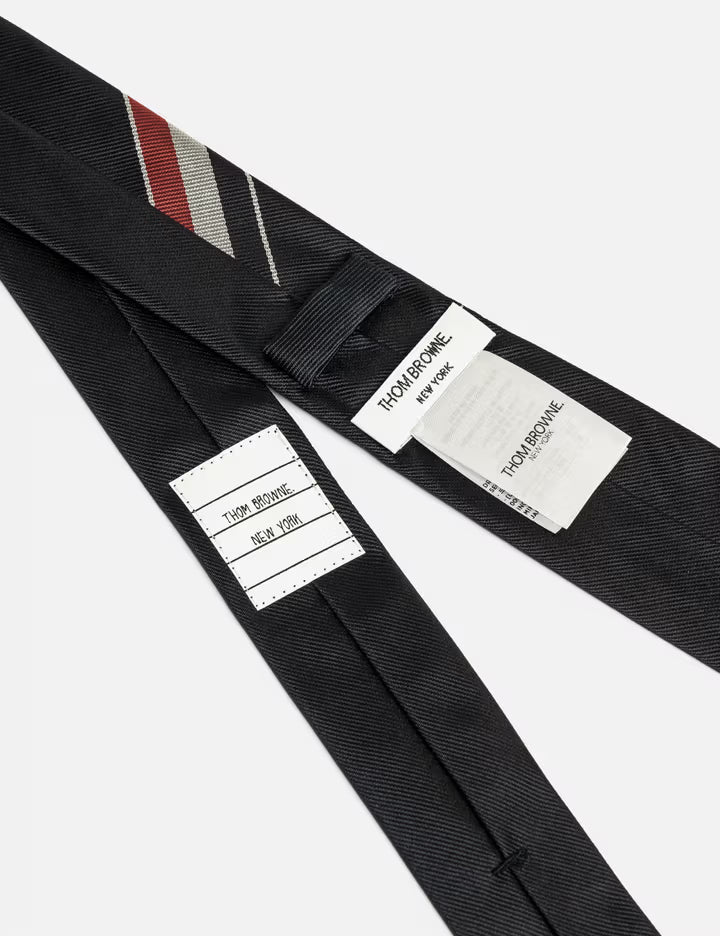 Silk Cotton RWB Jacquard Classic Tie