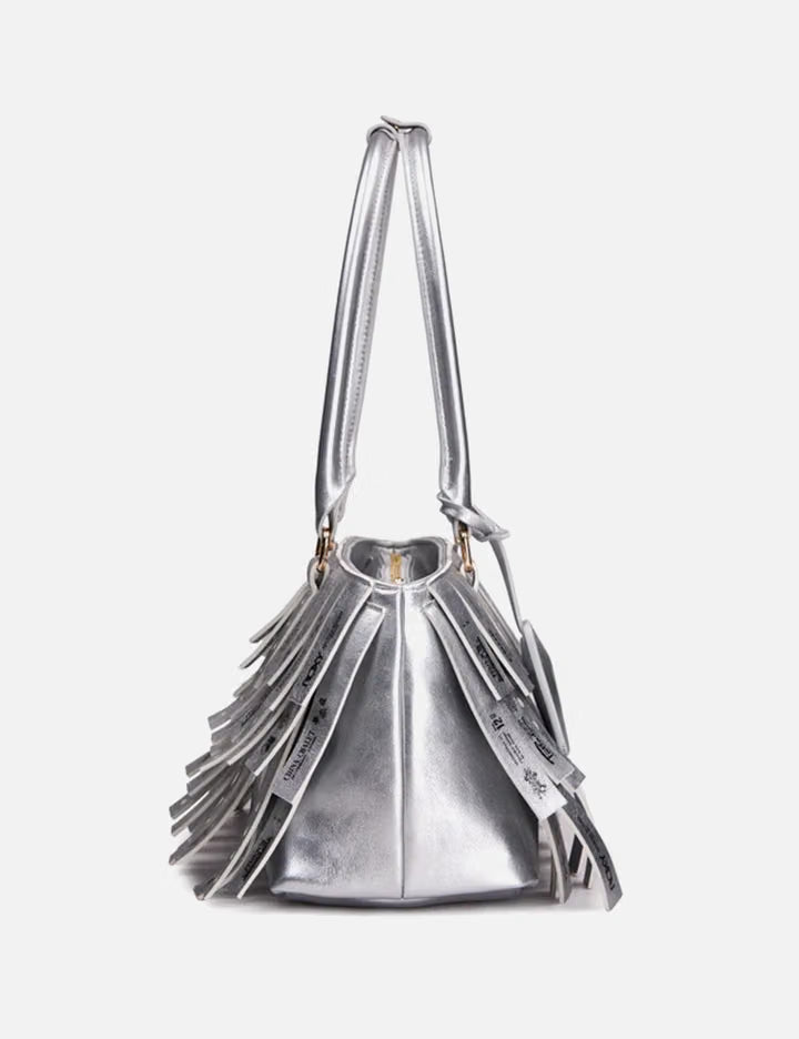 Silver Wristband Bag
