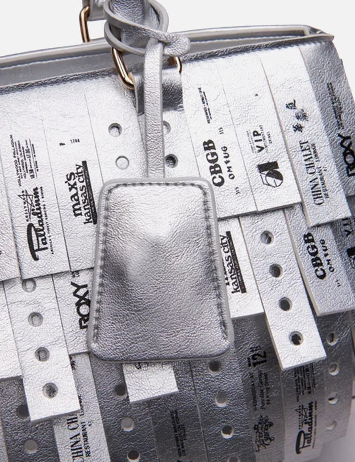 Silver Wristband Bag