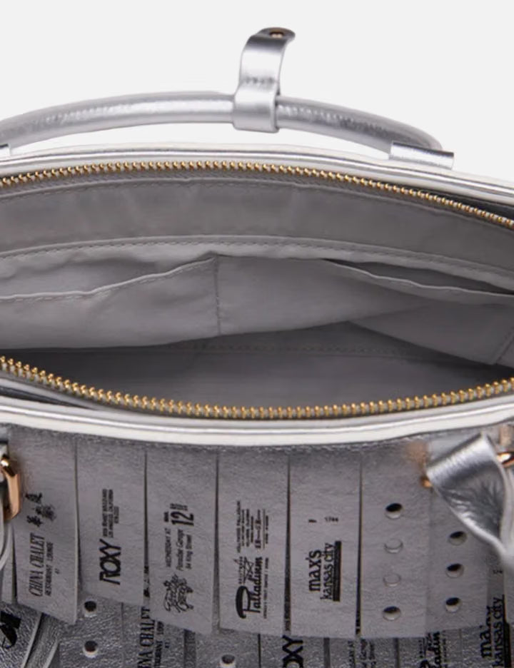 Silver Wristband Bag