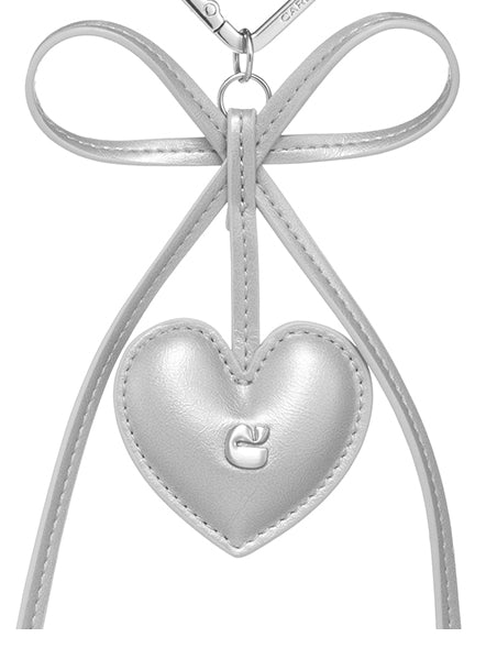 HEART & RIBBON CHARM