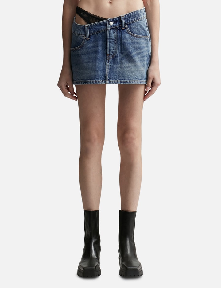 Pre-Styled Denim Skirt