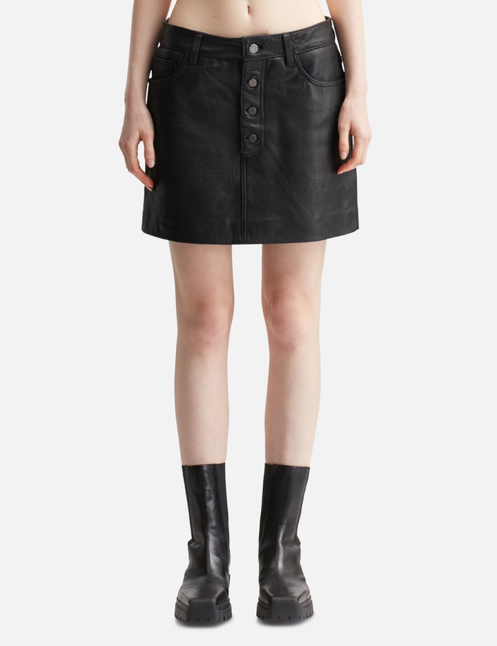 Kami Leather Skirt