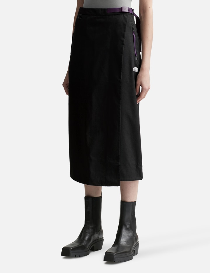 W MIDI WRAP SKIRT - AP