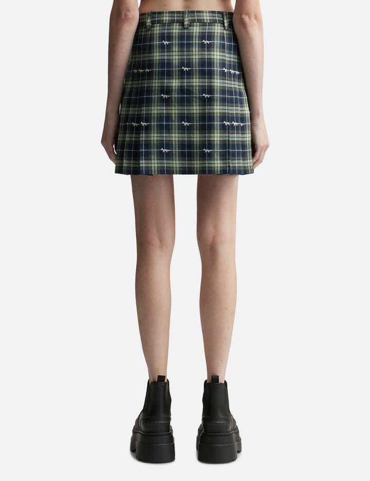 Pleated Mini Skirt With Pockets