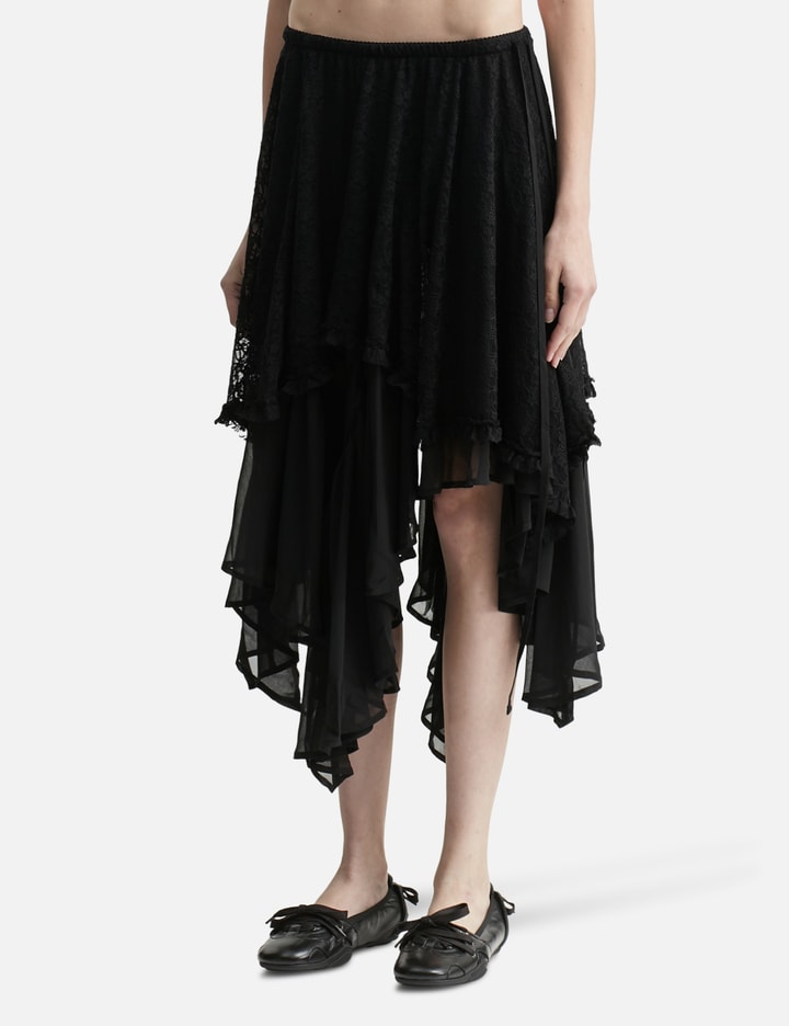 Boho Lace Long Skirt