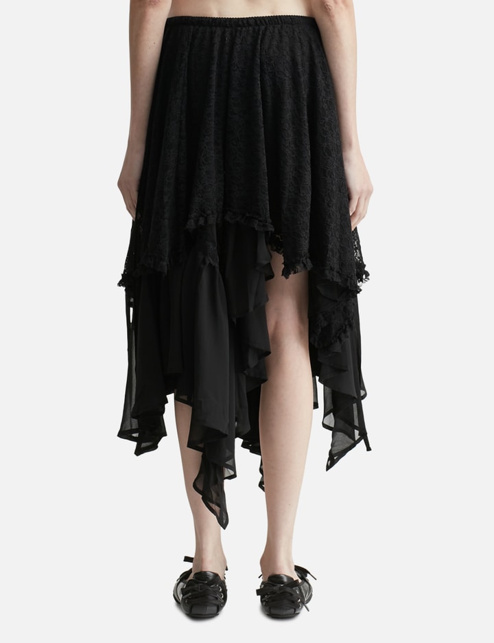 Boho Lace Long Skirt