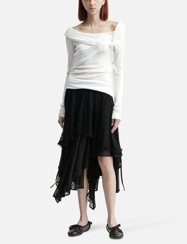 Boho Lace Long Skirt