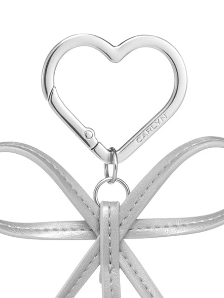 HEART & RIBBON CHARM