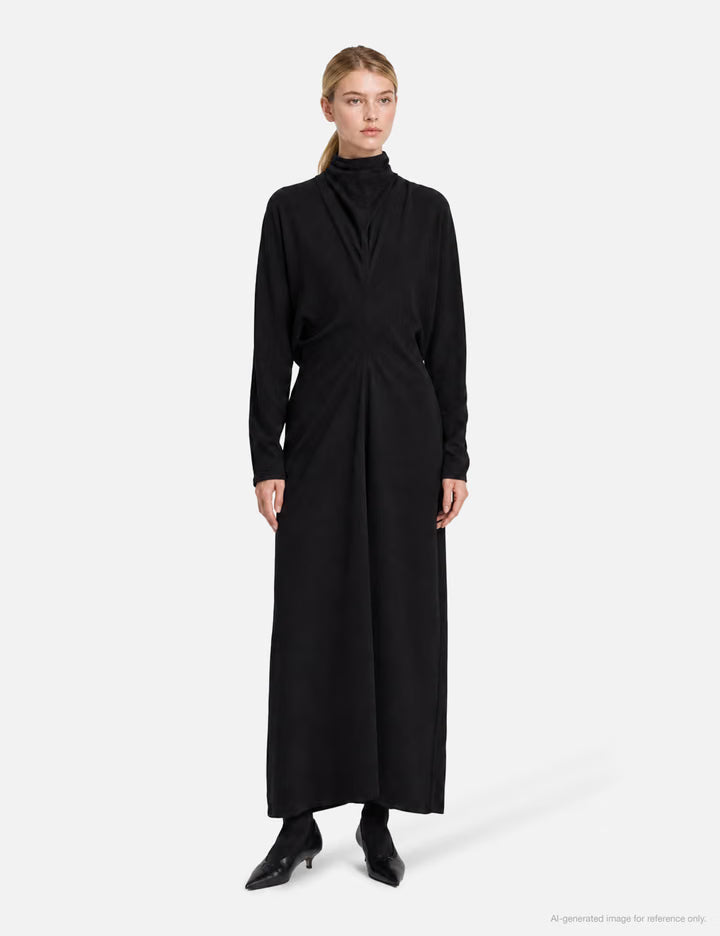 Slouch Waist Scarf Dress