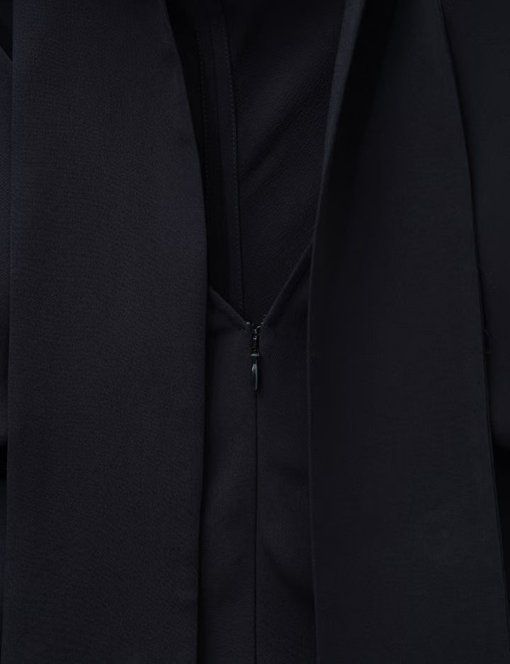 Slouch Waist Scarf Dress