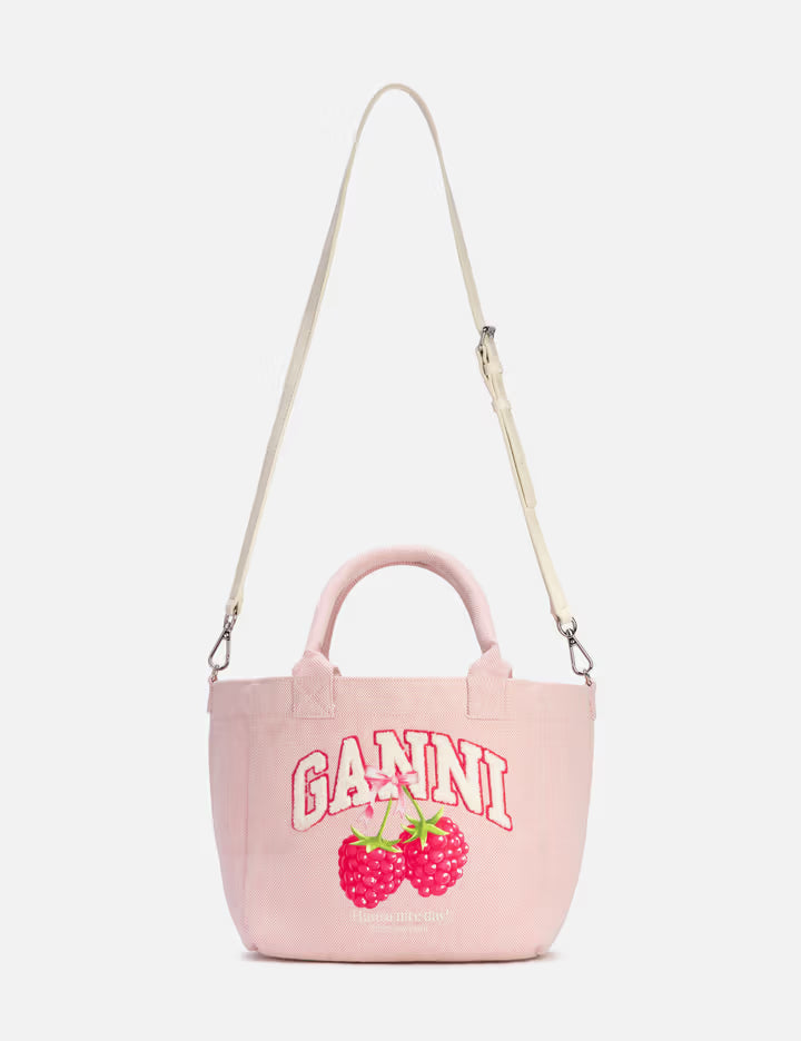 Small Easy Shopper Raspberry Print