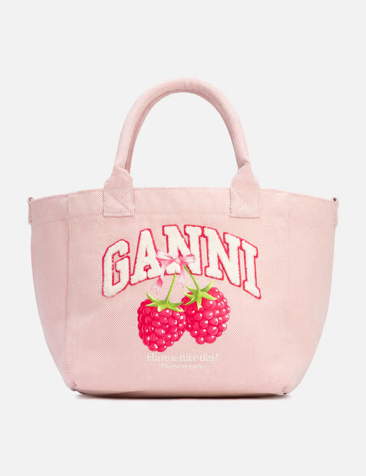Small Easy Shopper Raspberry Print