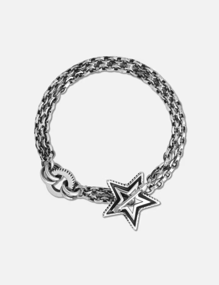 Small Shooting Star Chain Bracelet