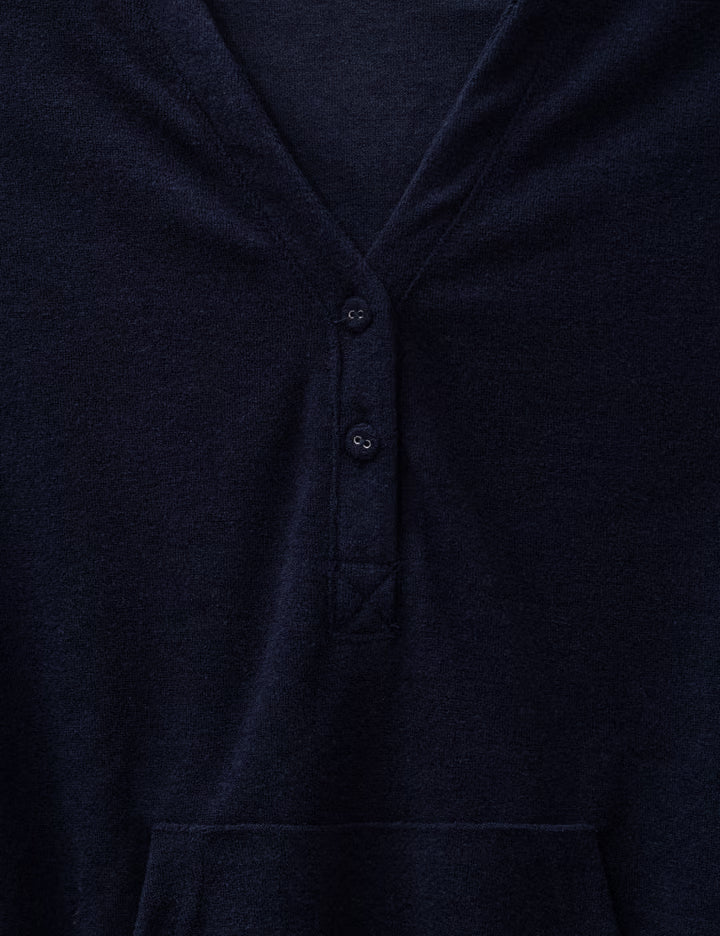 Snug Terry V-Cut Hoodie