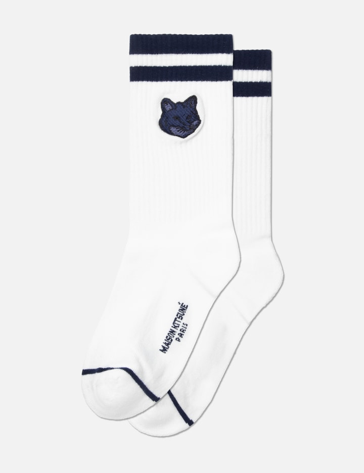 Bold Fox Head Sporty Socks