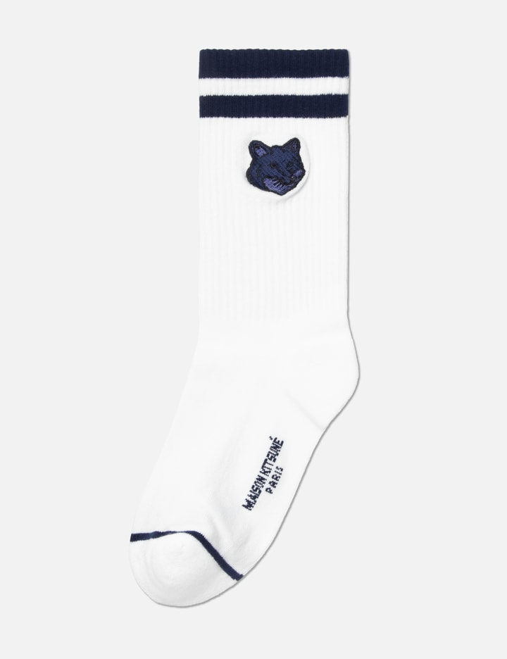 Bold Fox Head Sporty Socks