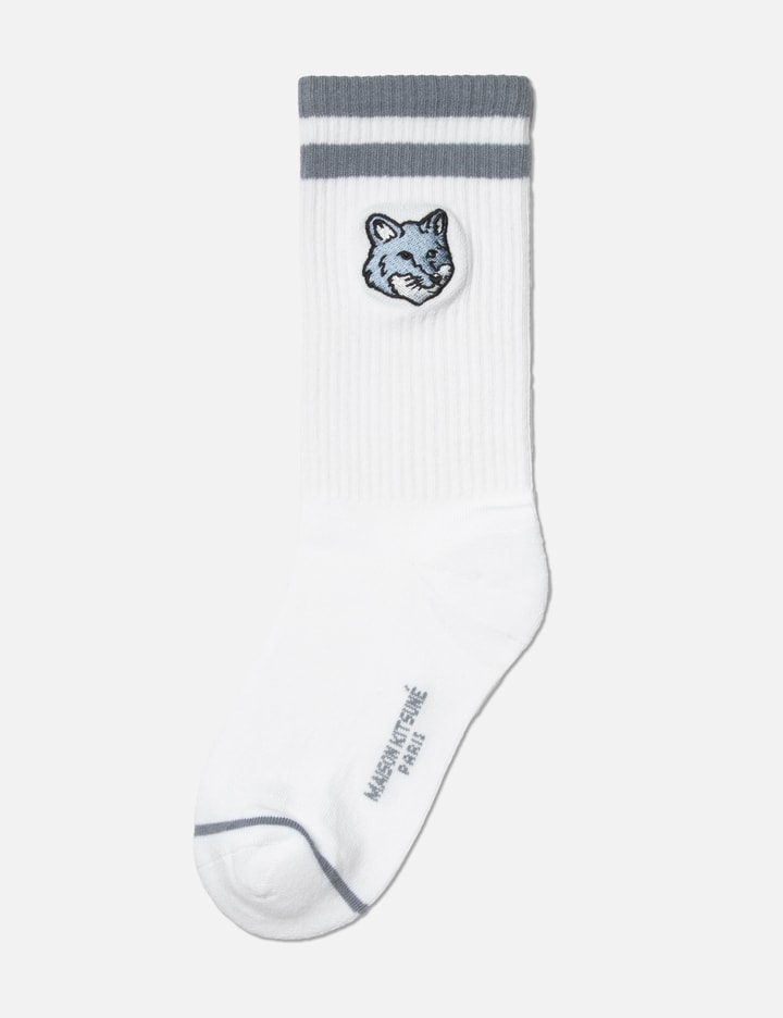 Bold Fox Head Sporty Socks