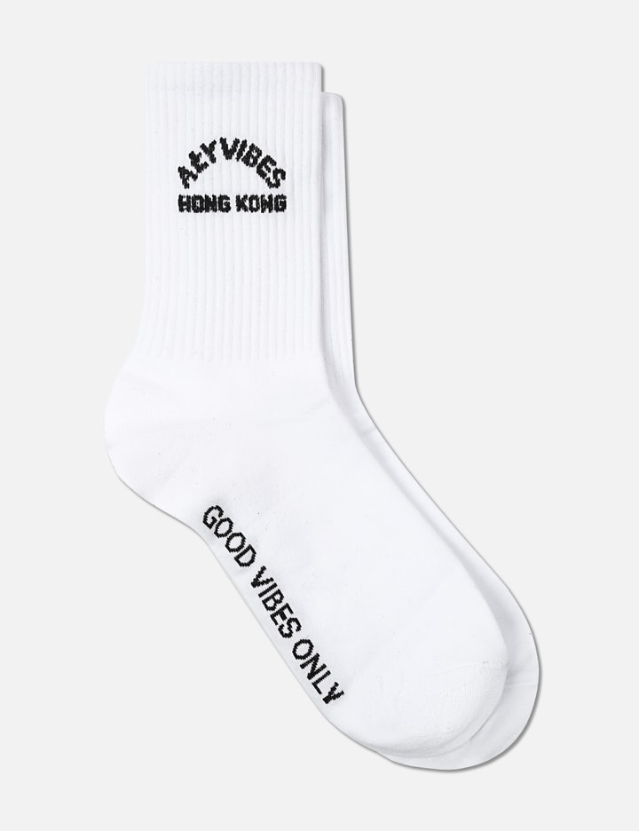 "Aly Vibes Hong Kong" Socks