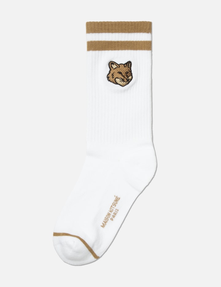 Bold Fox Head Sporty Socks