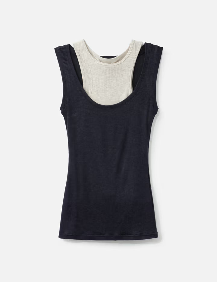 Soft Layered Scoop Top