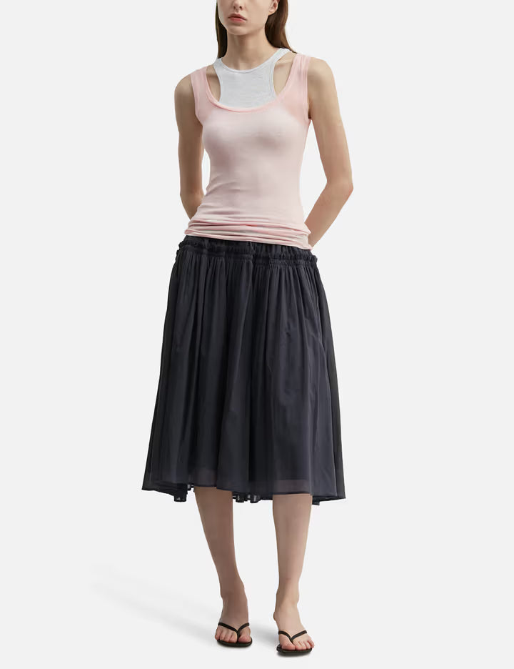 Soft Layered Scoop Top