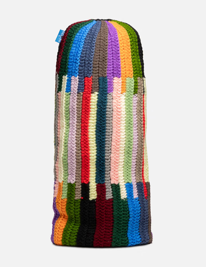 Spectrum Stripe Crochet Sock Hat