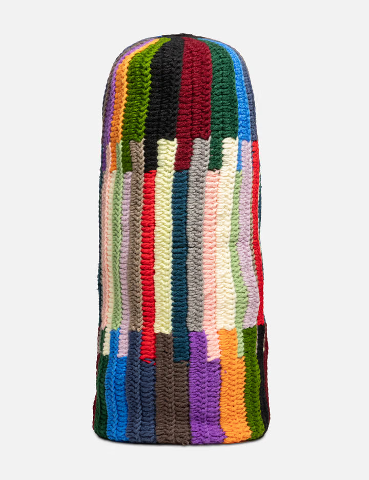 Spectrum Stripe Crochet Sock Hat